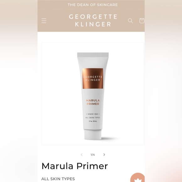 GEORGETTE KLINGER MARULA PRIMER - BRAND NEW Still Sealed! - Picture 4 of 10